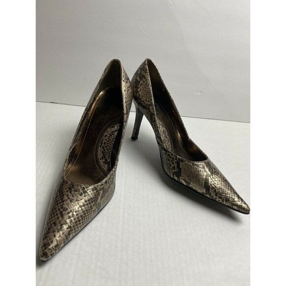 Rampage Pointed Toe Heels Shoes Stiletto Pumps Bro - Picture 3 of 10